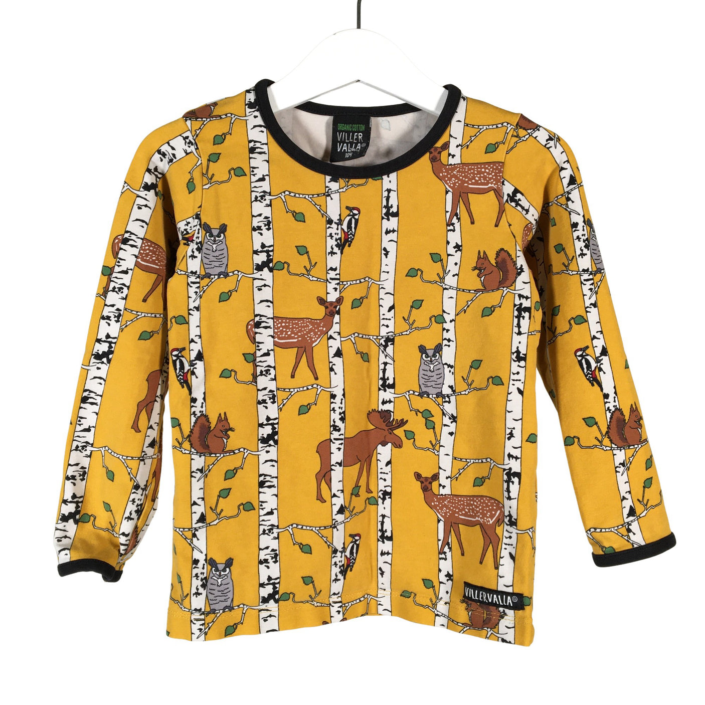 Unisex Villervalla - Trikoopaita, koko 98 - 104 - (1)