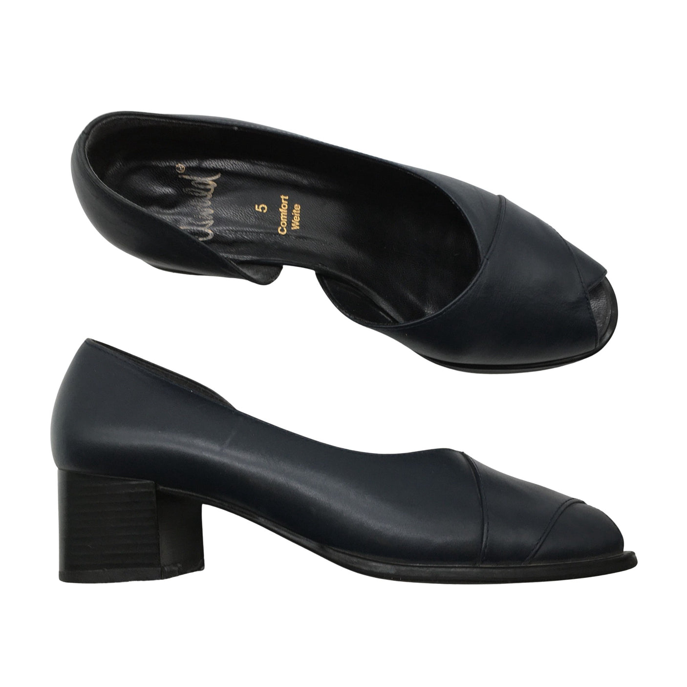 Avokärkiset korkokengät, koko 37