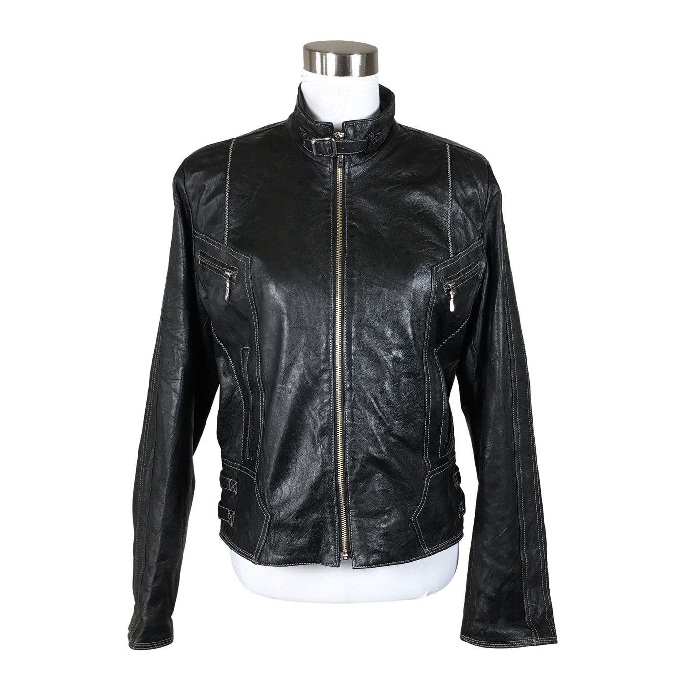 Unisex Fidanelli - Nahkatakki, koko 40 - (1)