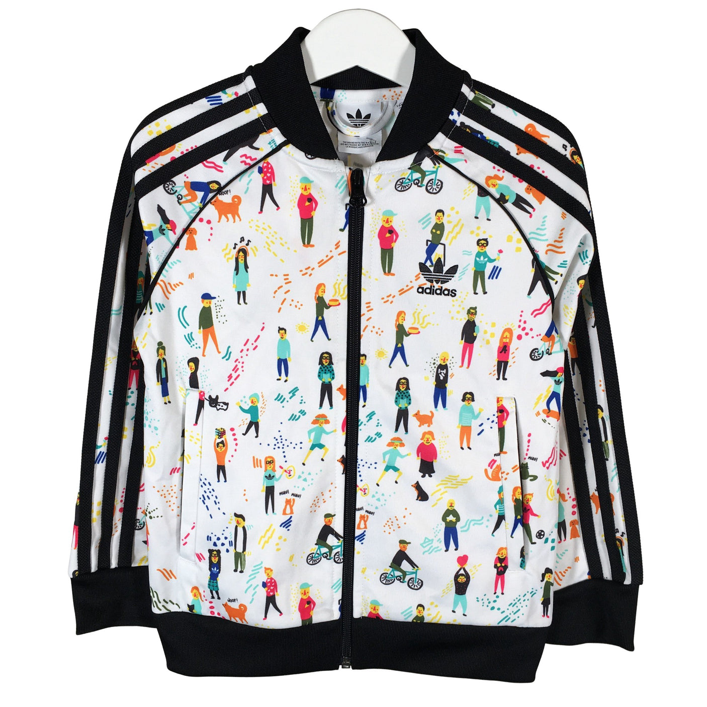Unisex Adidas - Verryttelytakki, koko 110 - 116 - (1)