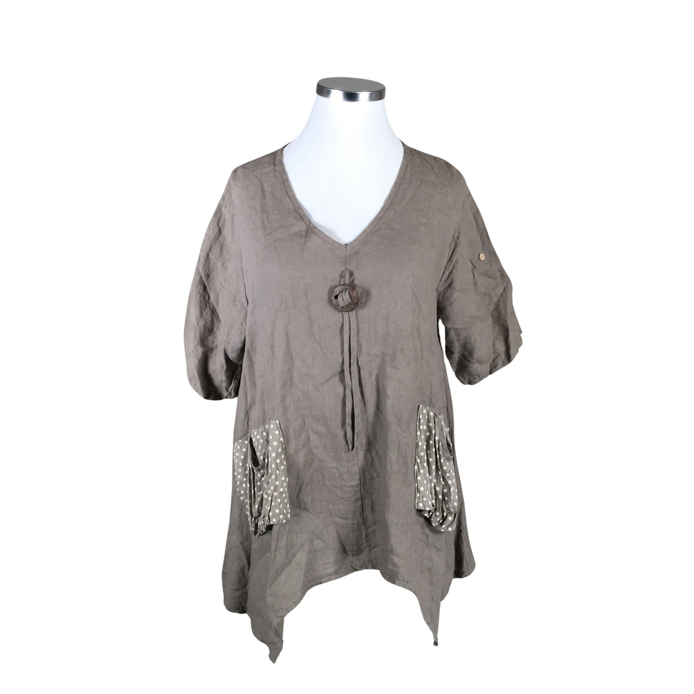 Unisex Luigi Moda - Kangastunika, koko 44 - (1)
