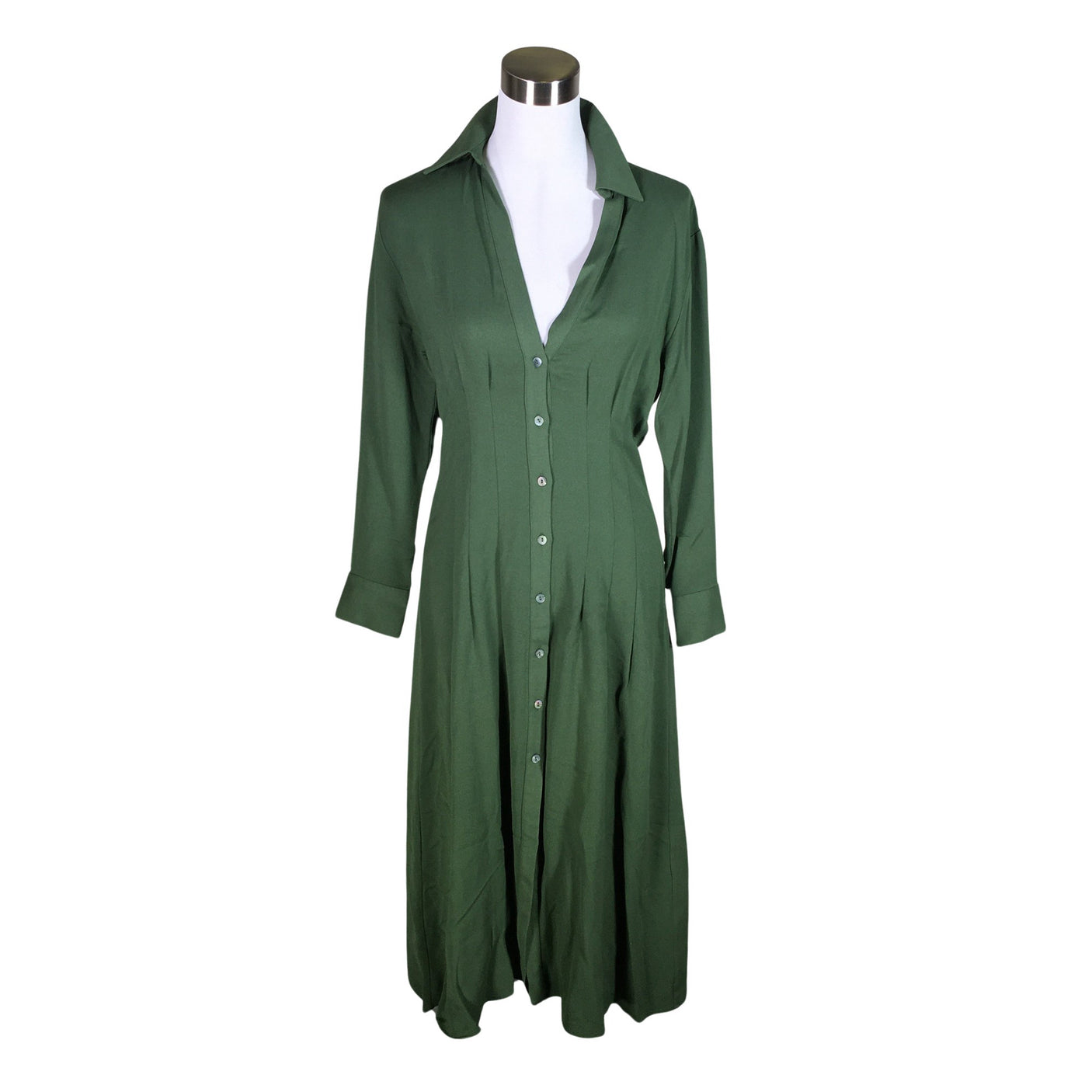 Unisex Massimo Dutti - Sifonkimekko, koko 38 - (1)