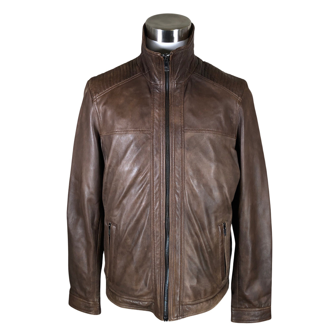 Unisex Saki - Nahkatakki, koko M - (1)