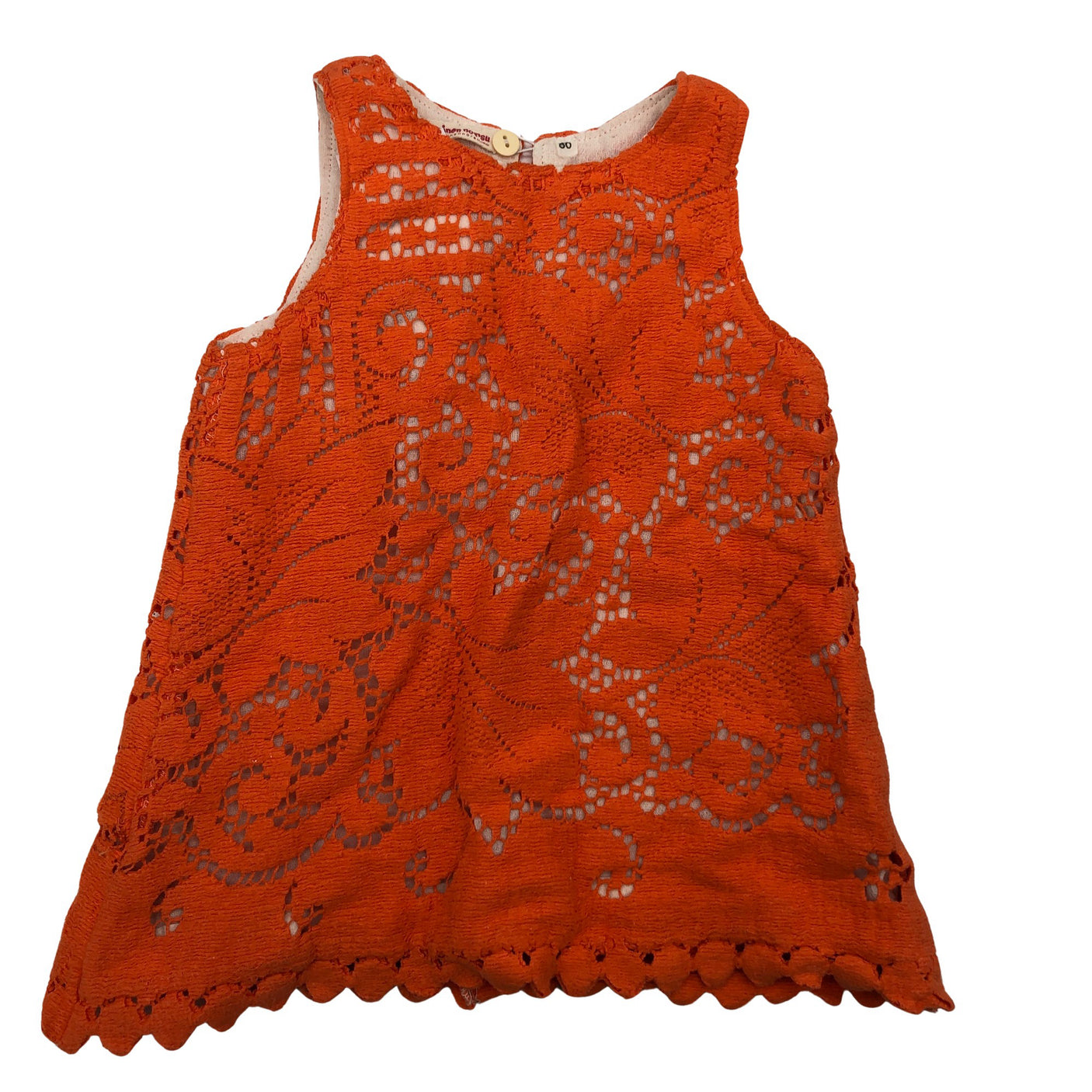 Unisex Punainen Norsu - Kangasmekko, koko 74 - 80 - (1)
