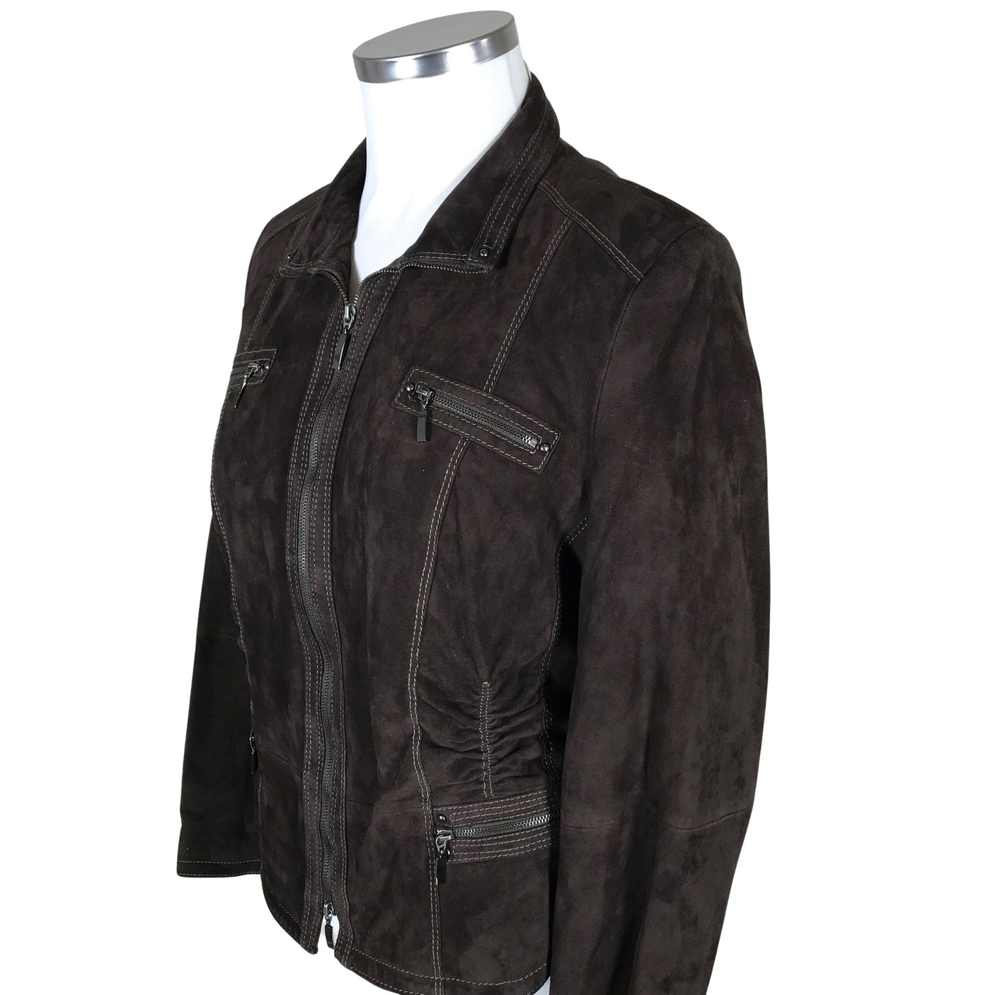 Unisex Gerry Weber - Nahkatakki, koko 44 - (3)