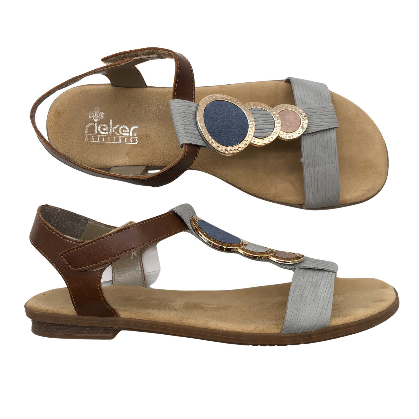 Unisex Rieker - Sandaalit, koko 40 - (1)