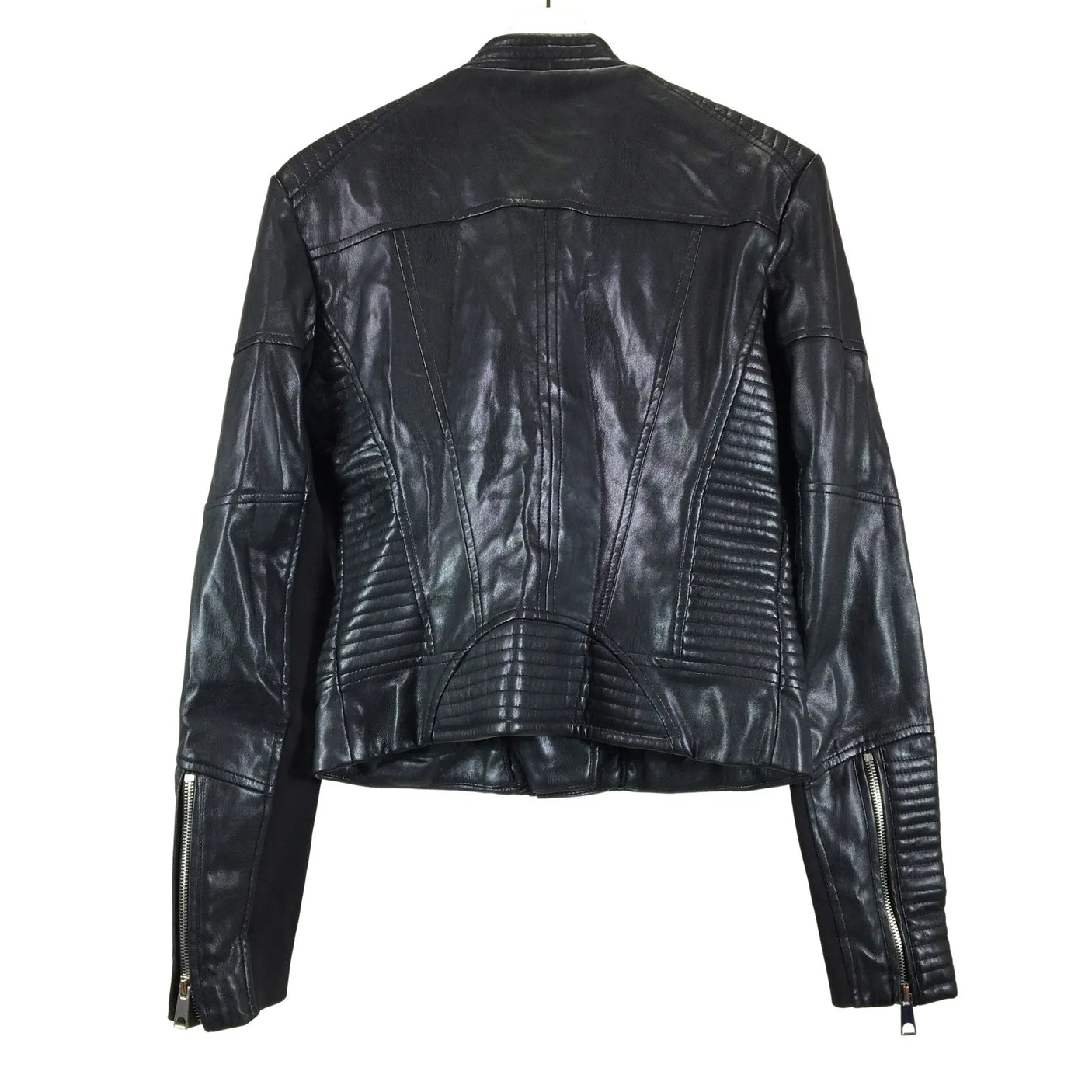 Unisex Zara - Nahkatakki, koko 38 - (2)