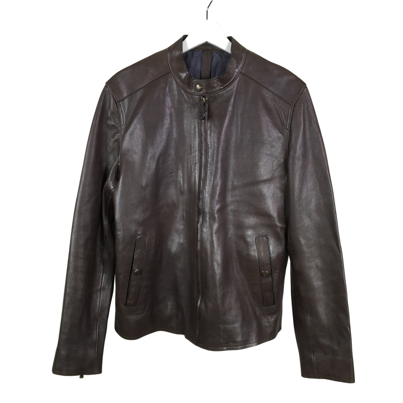 Unisex Massimo Dutti - Nahkatakki, koko L - (1)
