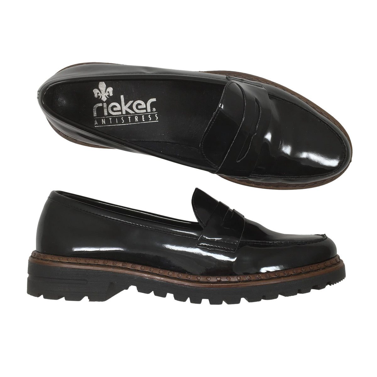 Unisex Rieker - Loaferit, koko 38 - (1)