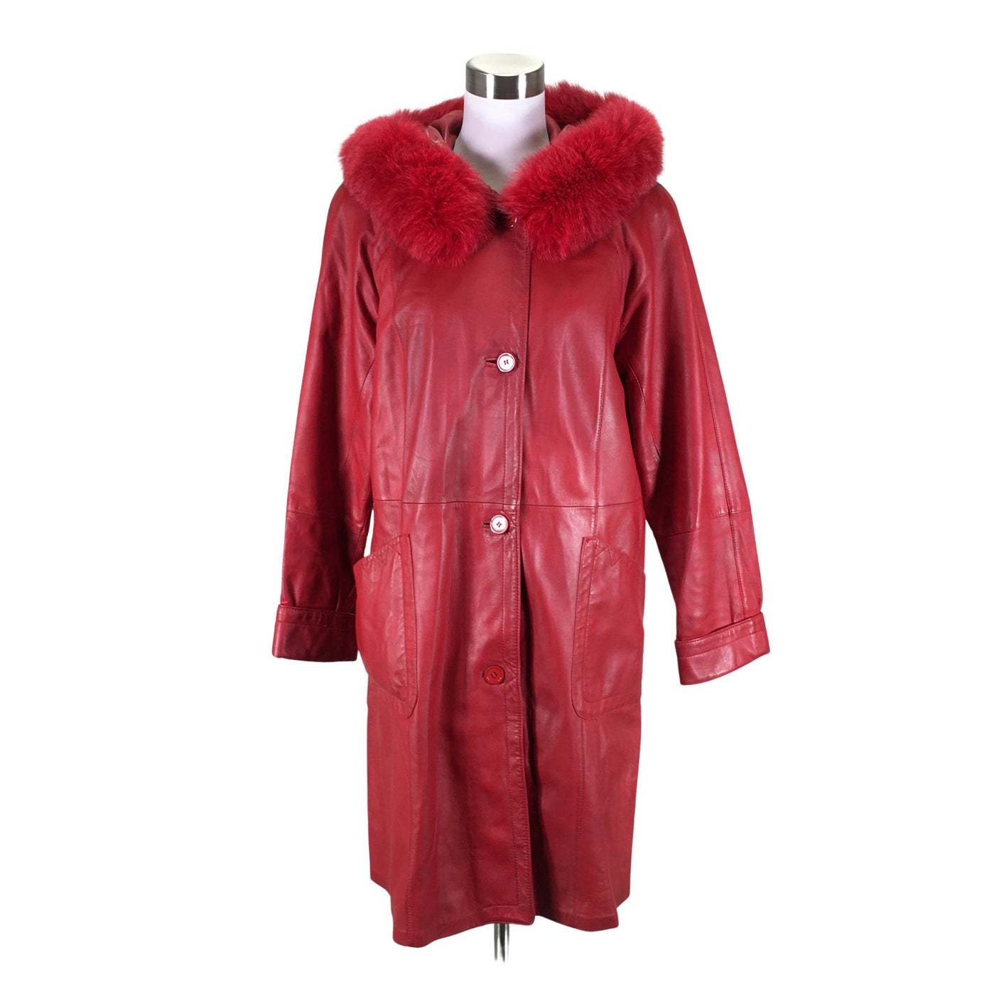 Unisex Friitala - Nahkatakki, koko 38 - (1)