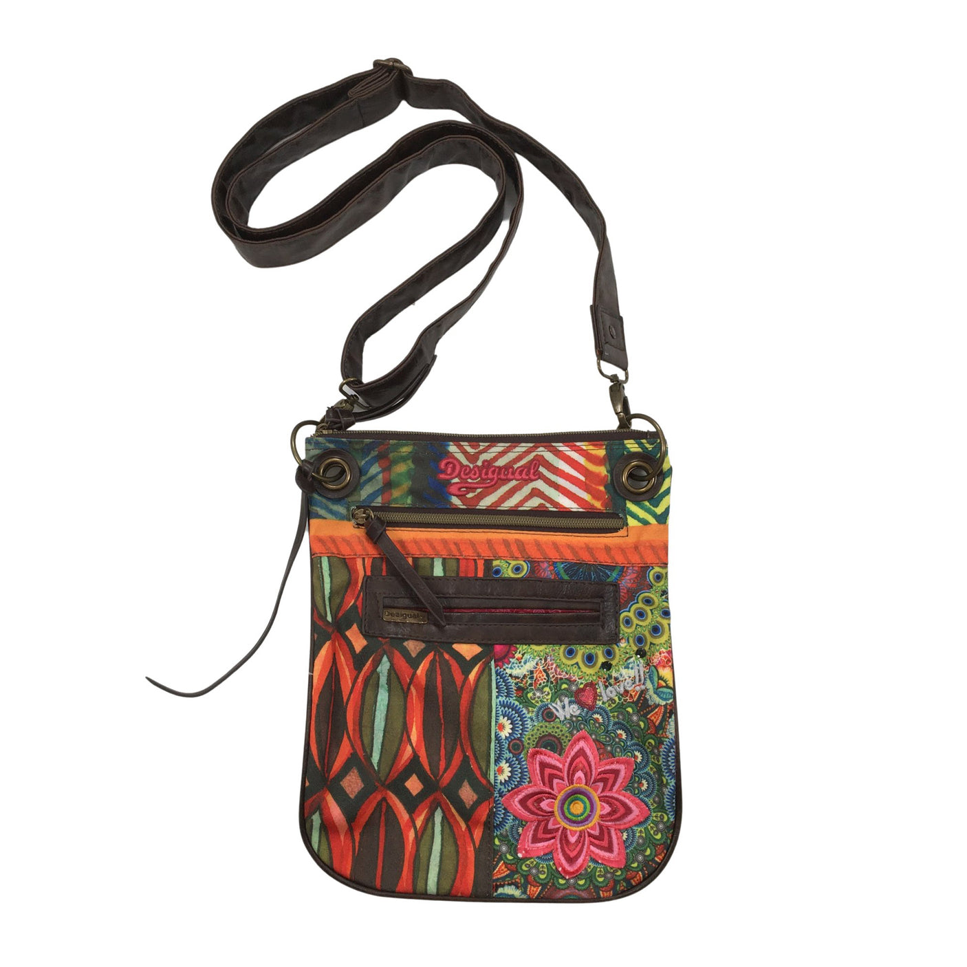 Unisex Desigual - Olkalaukku, koko Midi - (1)