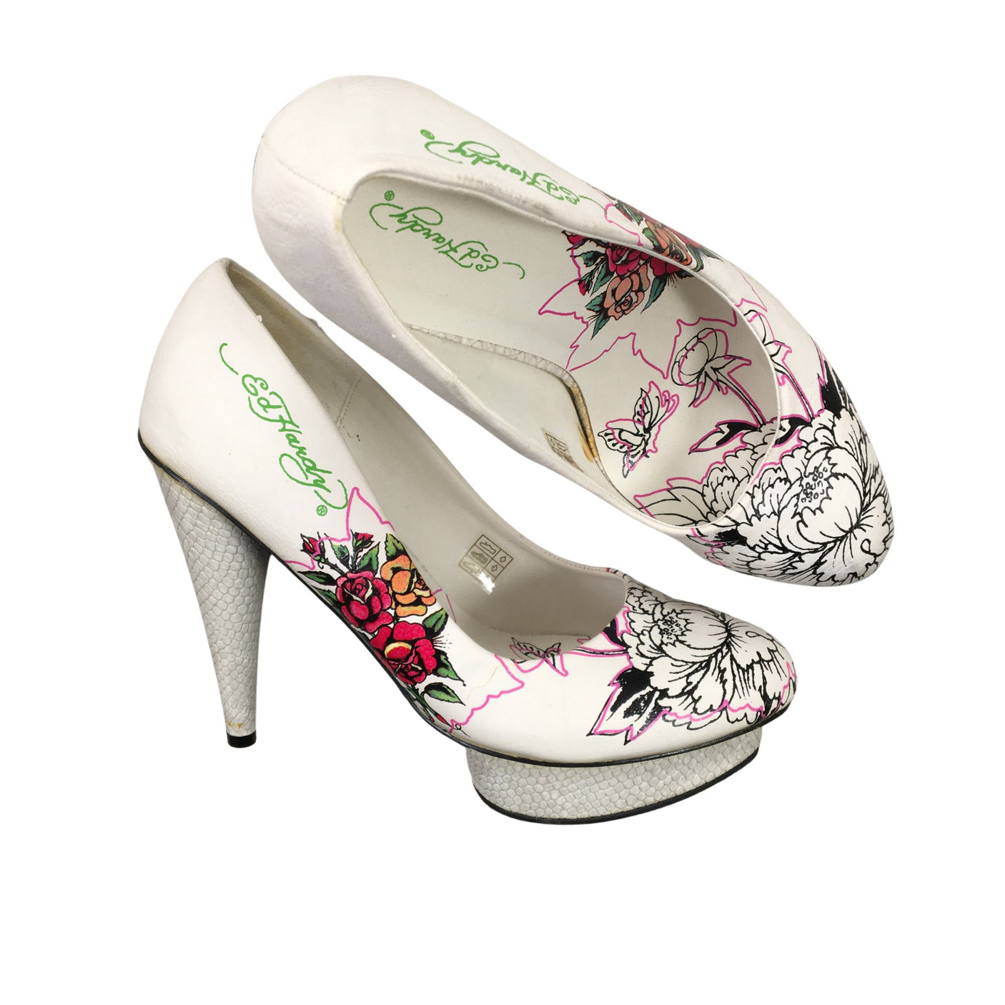 Unisex Ed Hardy - Korkokengät, koko 40 - (1)