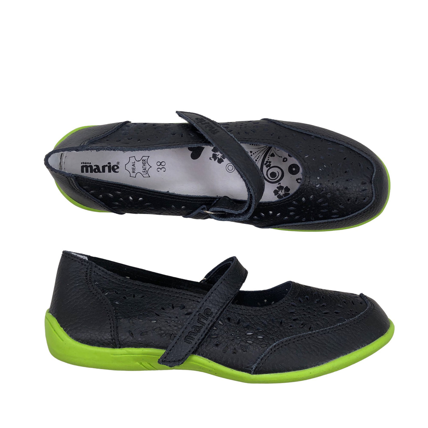 Unisex Sköna Marie - Ballerinat, koko 38 - (1)