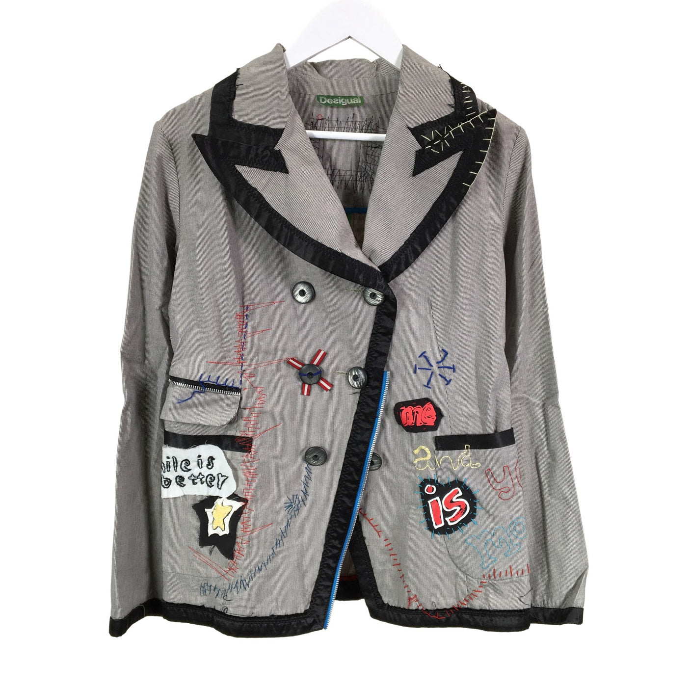 Unisex Desigual - Kesätakki, koko 42 - (1)
