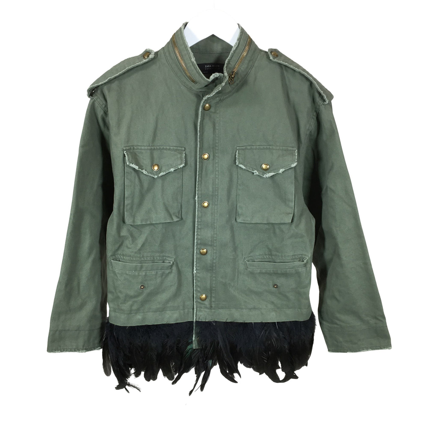 Unisex Zara - Farkkutakki, koko 36 - (1)