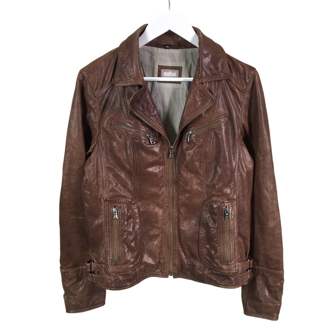 Unisex Molltan - Nahkatakki, koko 40 - (1)