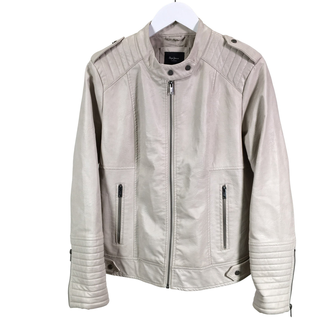 Unisex Pepe Jeans - Nahkatakki, koko 42 - (1)