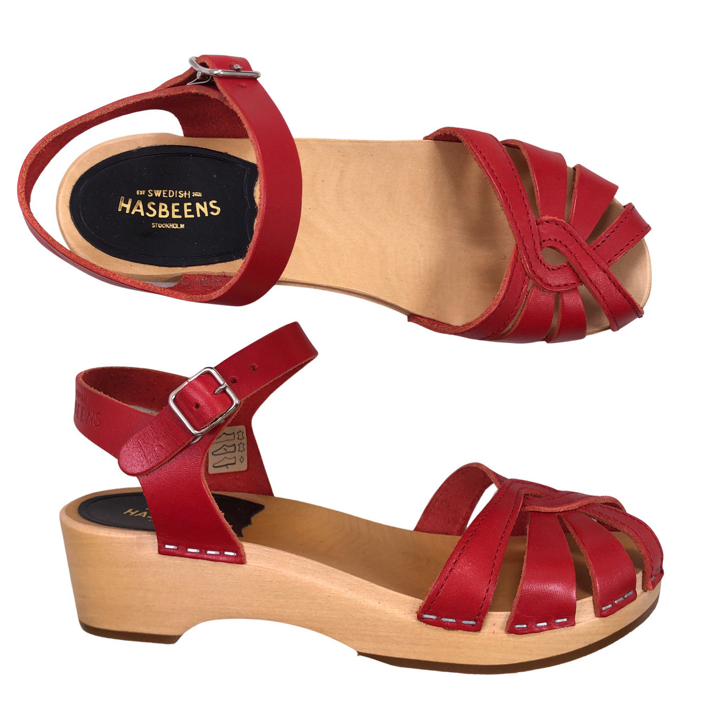 Unisex Swedish Hasbeens - Korolliset sandaalit, koko 36 - (1)