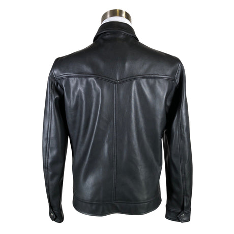 Unisex Zara - Nahkatakki, koko L -  (2)