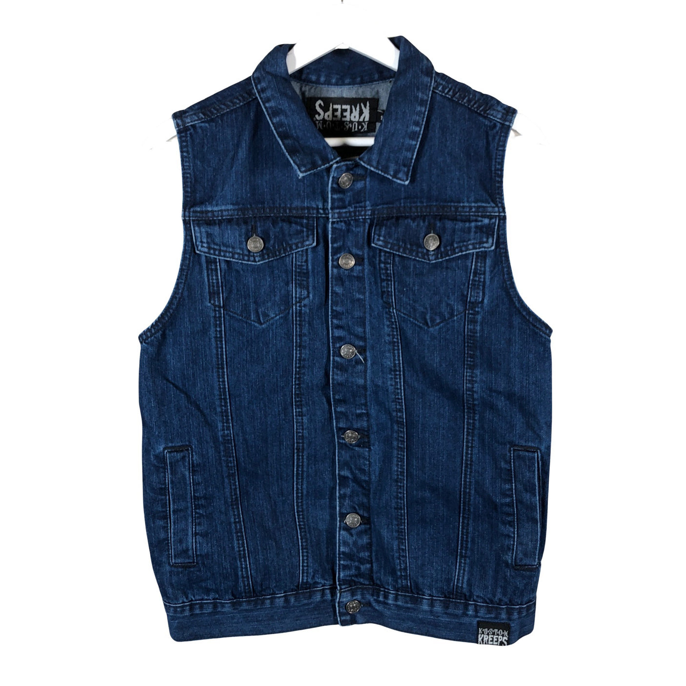 Unisex Kustom - Farkkuliivi, koko S -  (1)