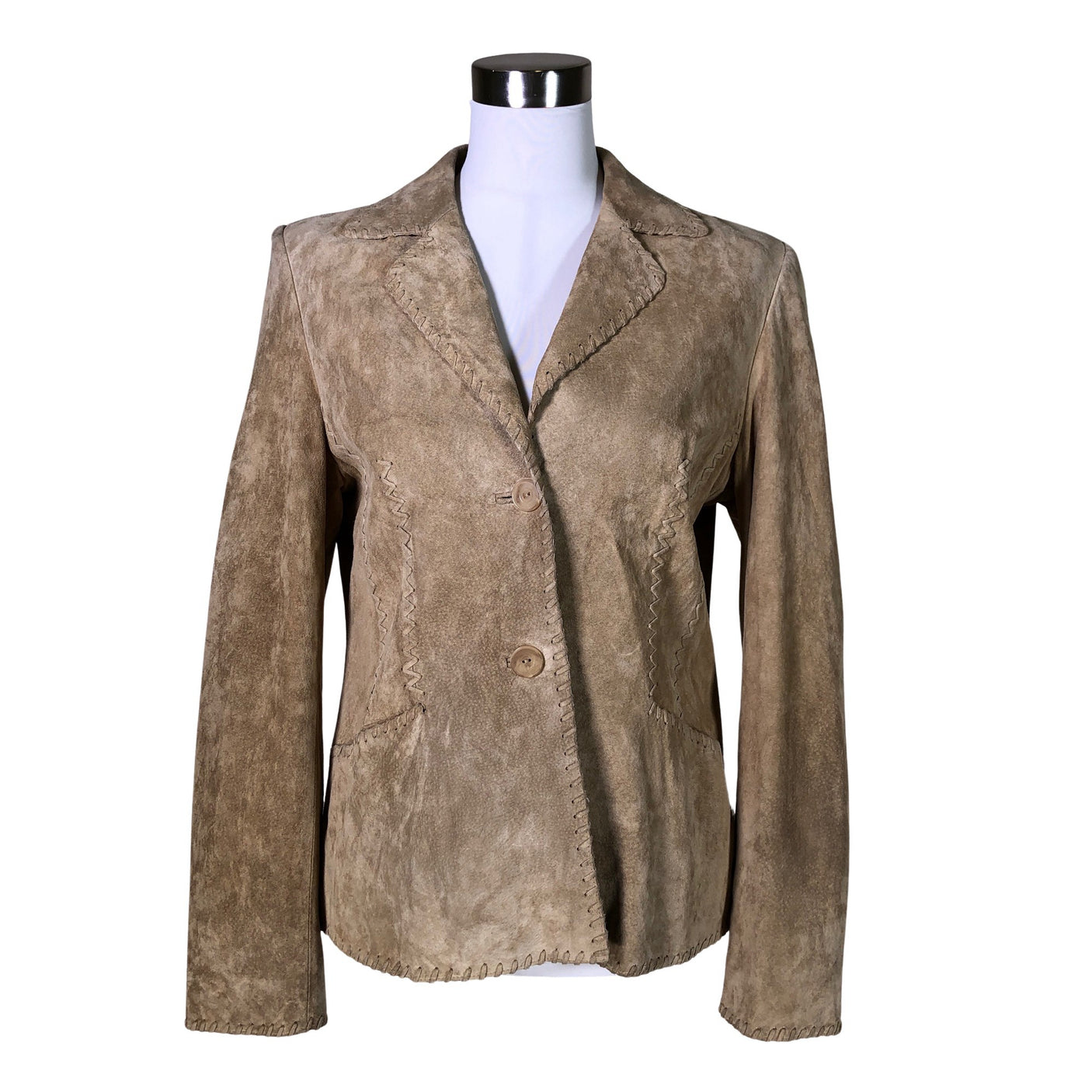 Unisex Betty Barclay - Nahkatakki, koko 40 -  (1)