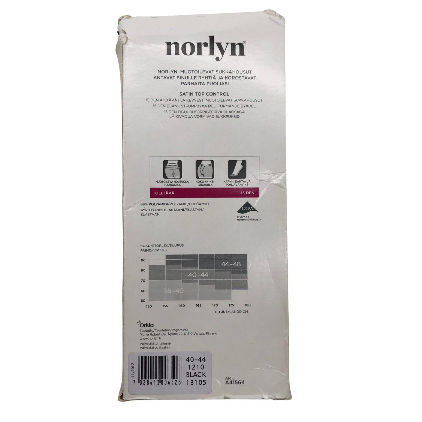 Unisex Norlyn - Sukkahousut, ohuet, koko 42 -  (2)