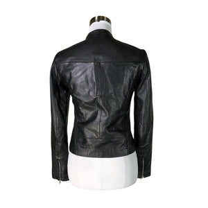 Unisex Massimo Dutti - Nahkatakki, koko 36 -  (2)
