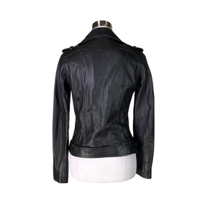 Unisex Maje - Nahkatakki, koko 40 -  (2)