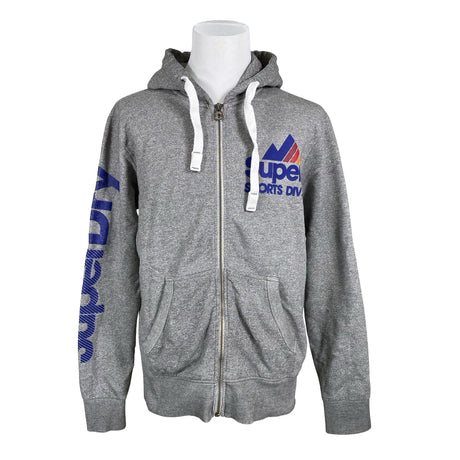 Miesten Superdry - Huppari, koko XL - Harmaa ()