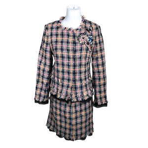 Naisten Marc Cain - Jakkupuku, koko 40 - Vaaleanpunainen (1)