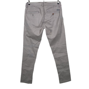 Miesten Blend - Kangashousut, koko W33 - Harmaa (2)