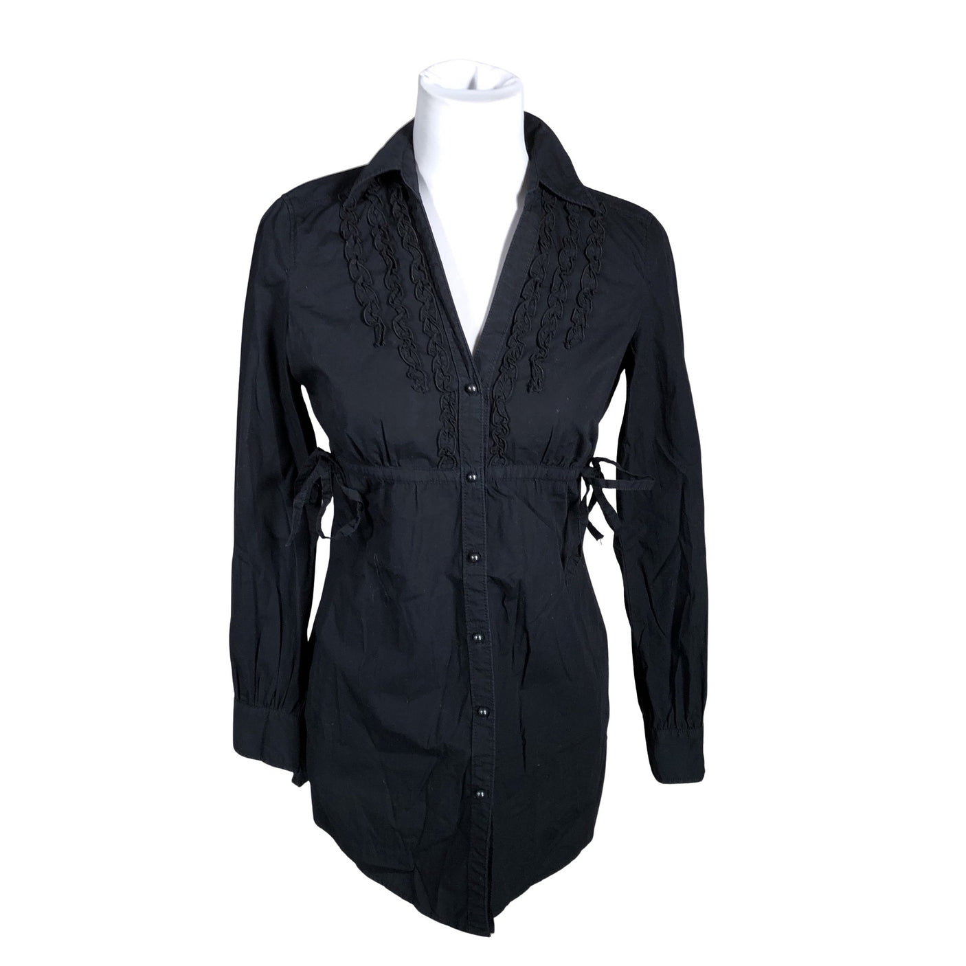 Naisten Esprit - Kangastunika, koko 34 - Musta (1)