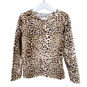 Unisex Gugguu - Trikoopaita, koko 122 - 128 - Ruskea (1)