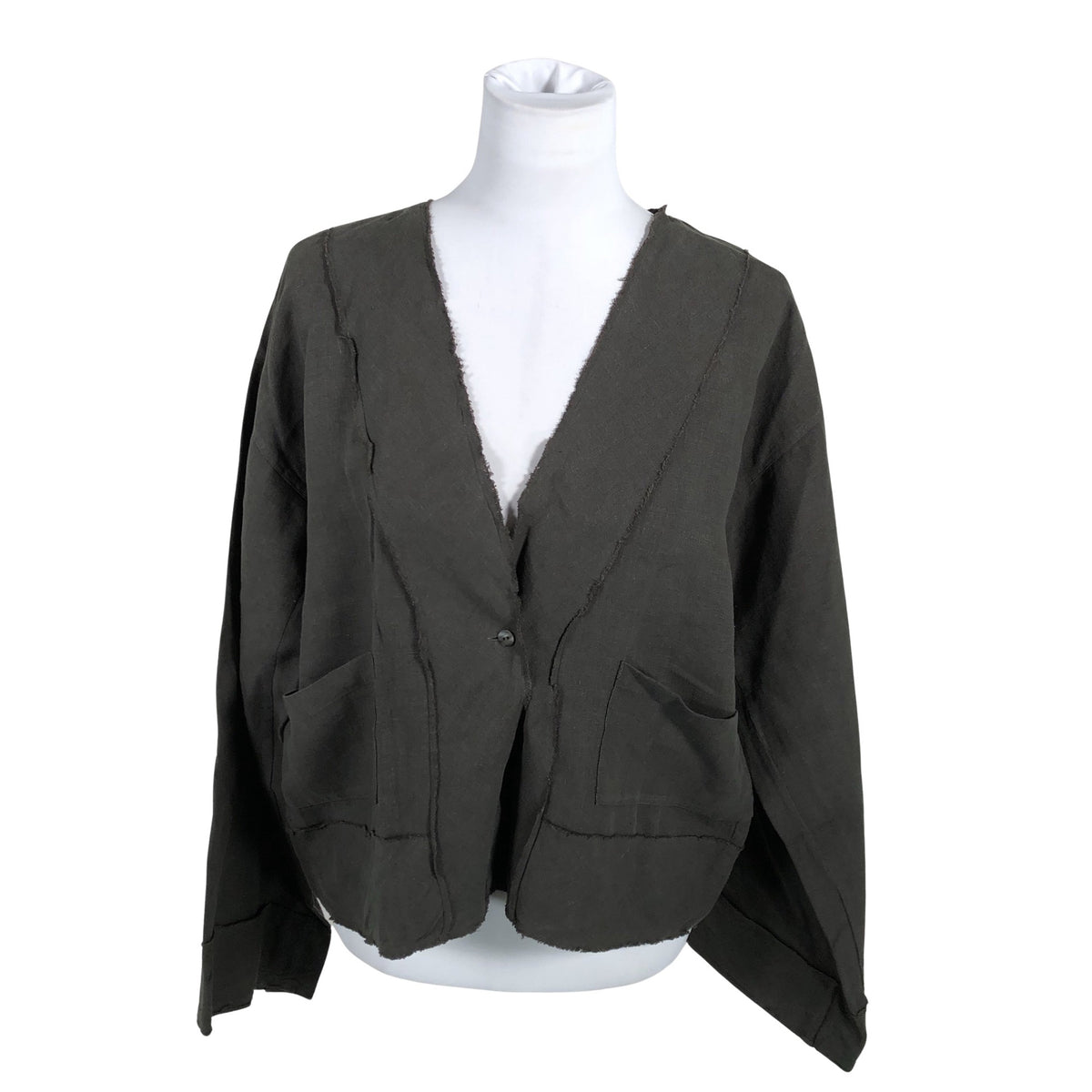 Naisten Massimo Dutti - Jakku, koko 38 - Vihreä (1)