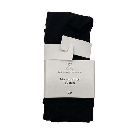 Naisten H&M Mama - Sukkahousut, paksut, koko 38 - Musta ()