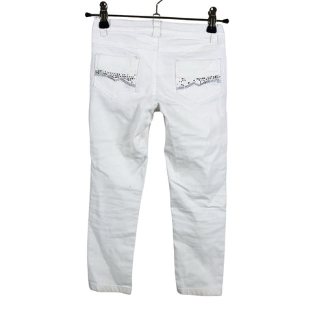 Unisex Creamie - Farkut, koko 104 - 110 - Valkoinen (2)