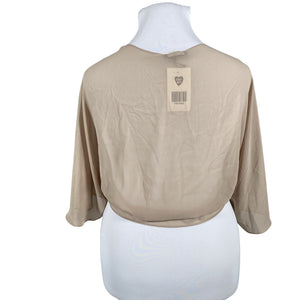 Naisten SLNY SL Fashions New York - Juhlabolero, koko 42 - Beige (2)