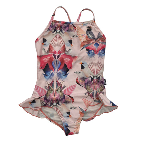 Tyttöjen Molo Kids - Uimapuku, koko 110 - 116 - Vaaleanpunainen ()