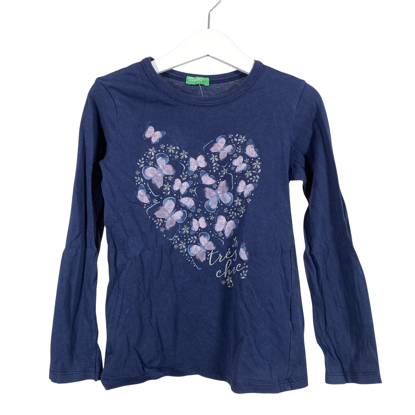 Unisex Benetton - Trikoopaita, koko 116 - 122 - Sininen (1)