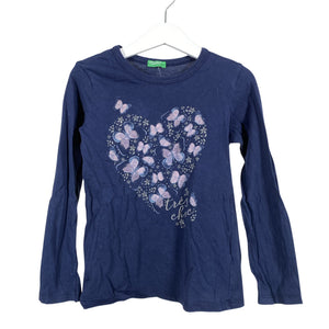Unisex Benetton - Trikoopaita, koko 116 - 122 - Sininen (1)