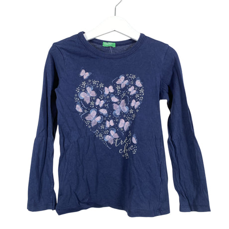 Unisex Benetton - Trikoopaita, koko 116 - 122 - Sininen ()