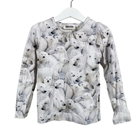 Unisex Molo Kids - Trikoopaita, koko 110 - 116 - Harmaa ()