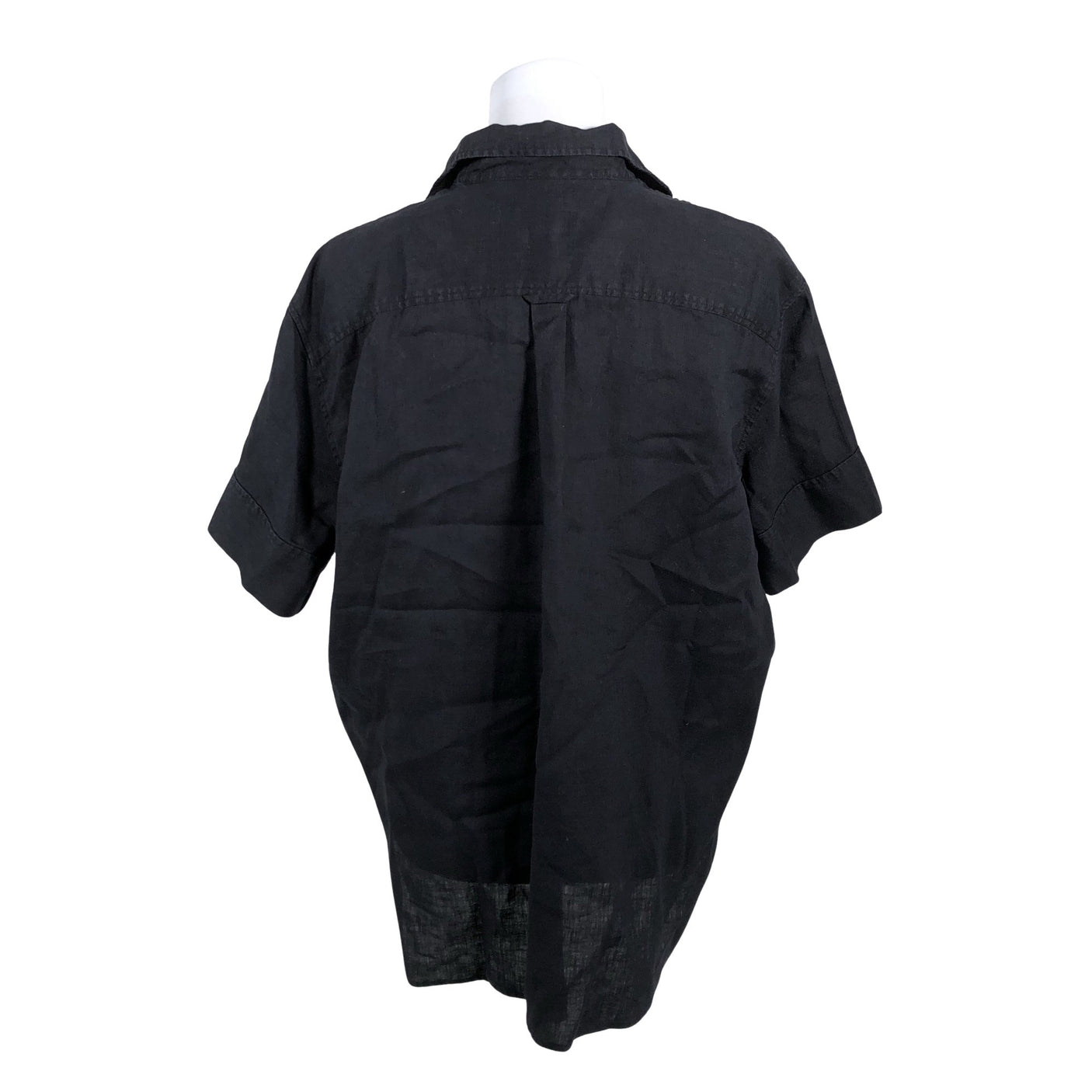 Naisten Gant - Lyhythihainen pusero, koko 36 - Musta (2)