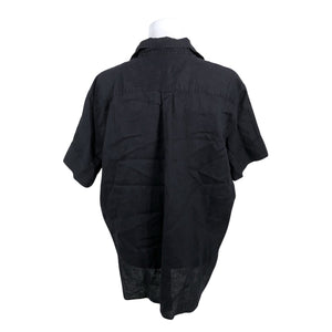 Naisten Gant - Lyhythihainen pusero, koko 36 - Musta (2)