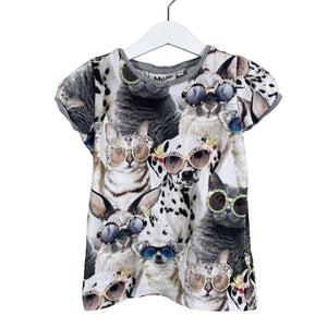 Unisex Molo Kids - T-paita, koko 110 - 116 - Harmaa (1)