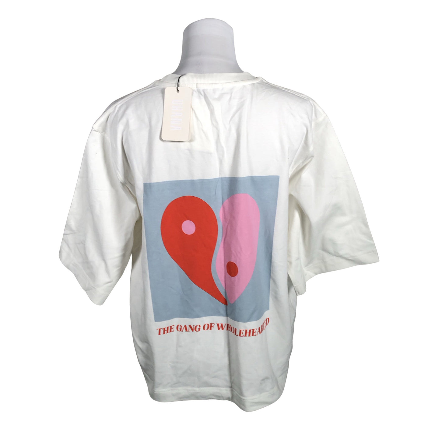 Naisten Uhana Design - T-paita, koko 40 - Luonnonvalkoinen (2)