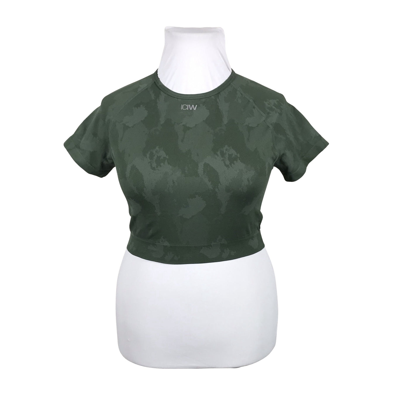 Naisten ICIW – Icaniwill - Urheilupaita, lyhyet hihat, koko 42 - Vihreä (1)