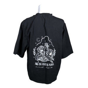 Naisten Uhana Design - T-paita, koko 40 - Musta (2)