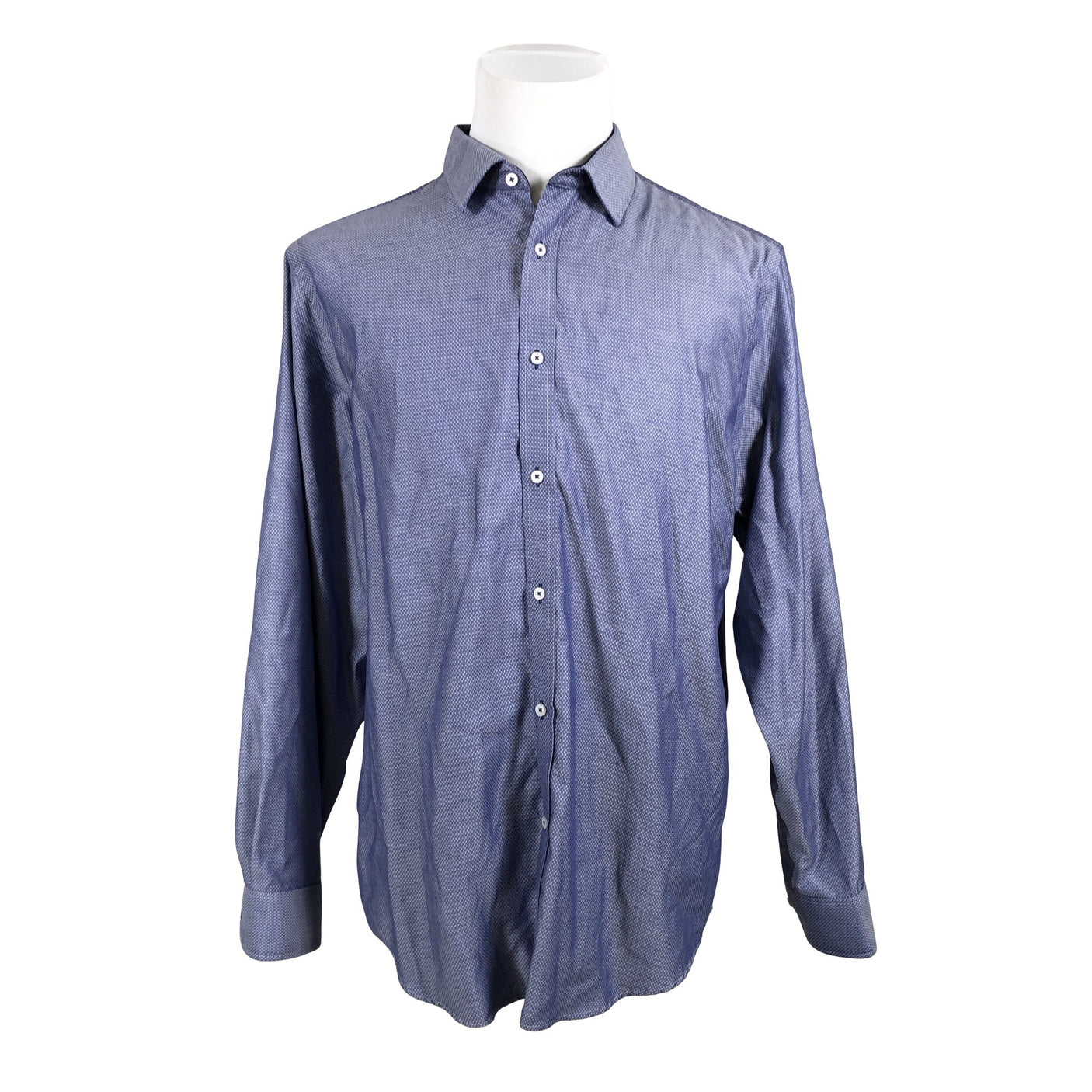 Miesten Petrifun - Kauluspaita, koko L - Sininen (1)