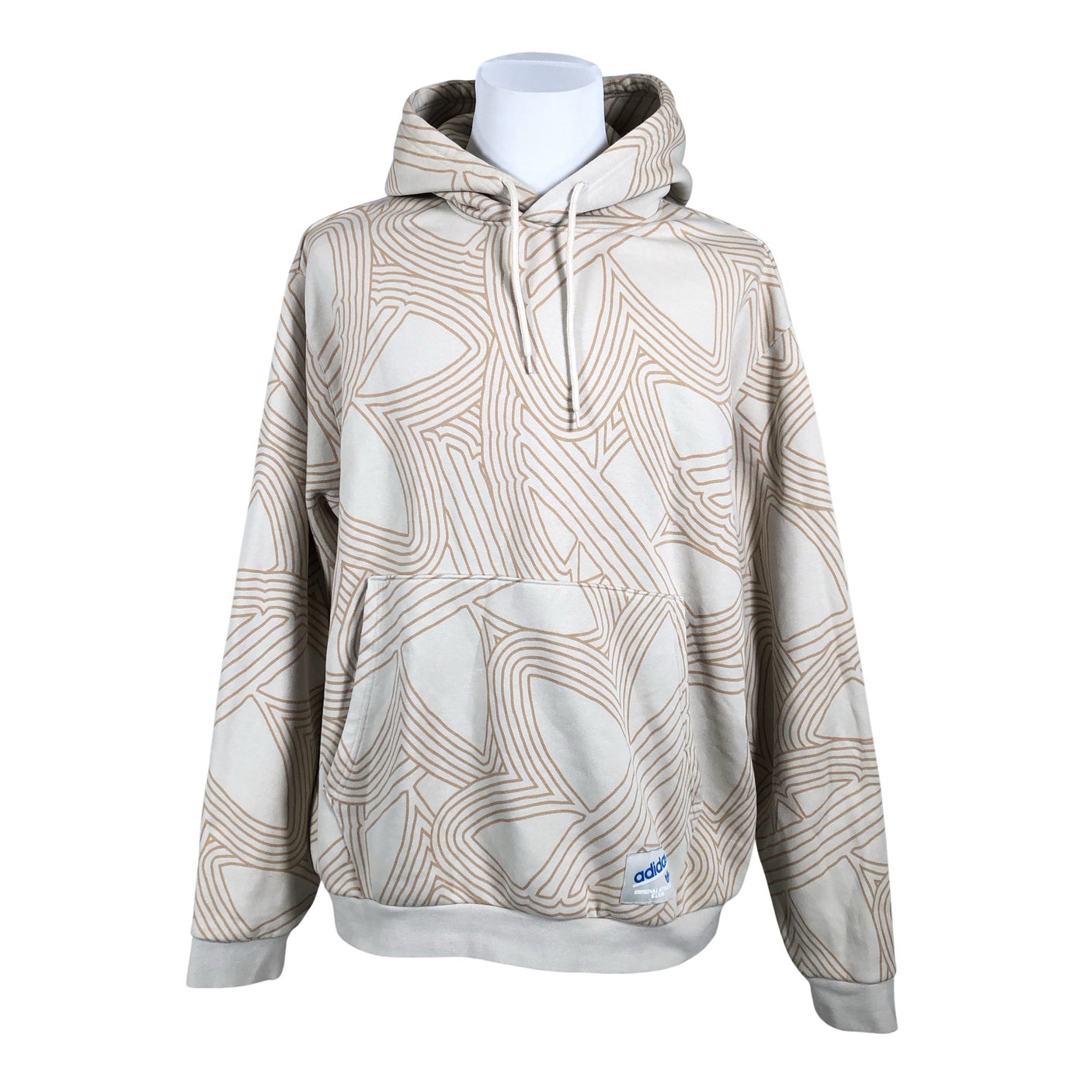 Miesten Adidas - Huppari, koko XXL - Beige (1)